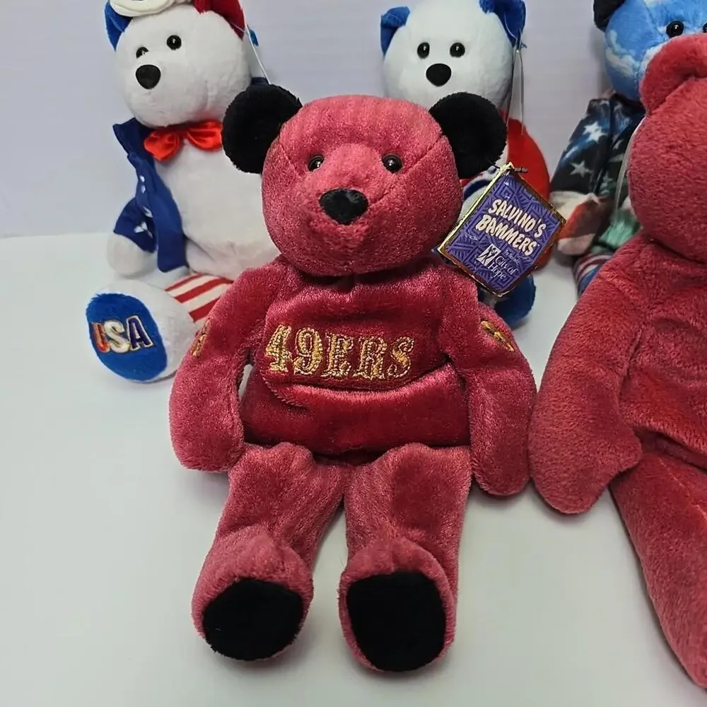Vintage Limited Treasures 1999-2004 Assorted Collectible Bears Lot Of 6